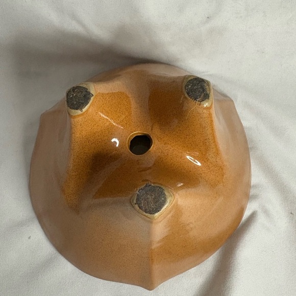 Green and Brown Ceramic Bowl - Picture 5 of 5